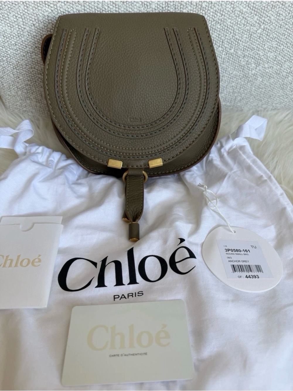 Chloe Marcie Small in Anchor Grey